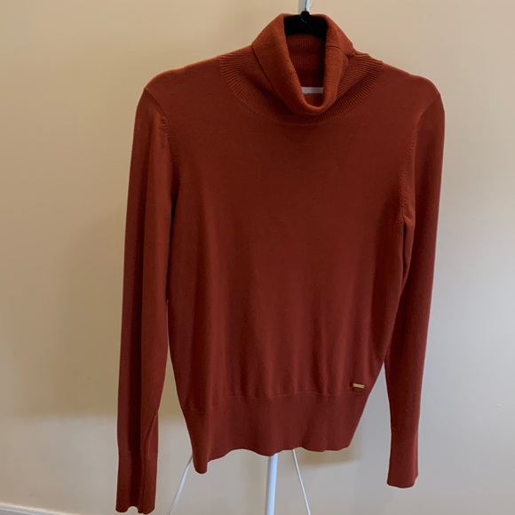 Terracotta Color turtleneck Swedish brand - Picture 1 of 4